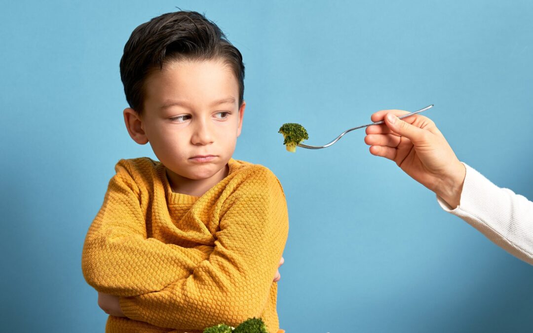 picky eating - kid refusing to eat broccoli