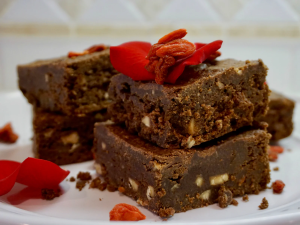 goji berry brownies