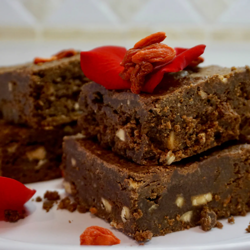 goji berry brownies